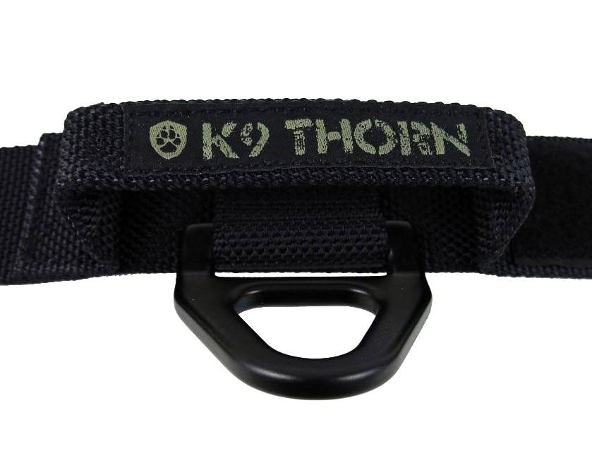 K9 Thorn Cobra Bravo - Taktisches Hundehalsband schwarz - mittelgroßer Hund