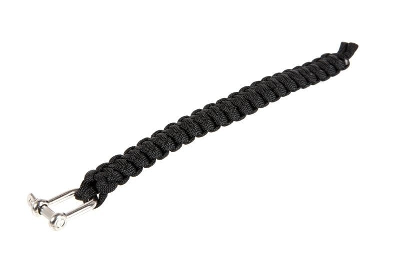 Paracord Element - U-Armband - schwarz