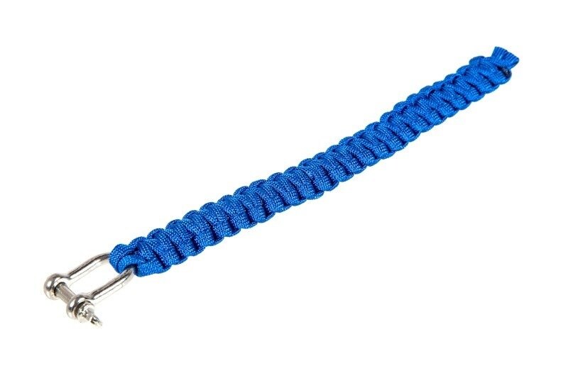 Paracord Element - U-Armband - blau