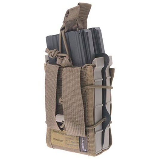 Doppelte Universal-Magazintasche für große DMRMP-Magazine - Coyote Brown