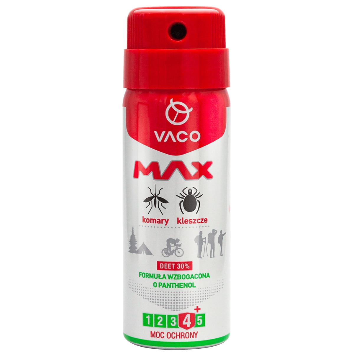 Vaco Max - DEET 30 % - Mückenschutz und Mittel gegen Zecken 50 ml - Spray