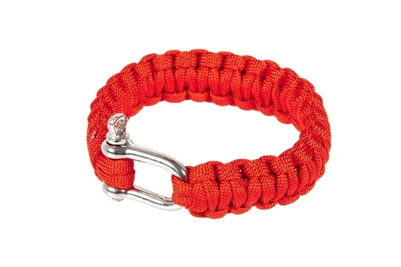 Paracord Element - U-Armband - rot