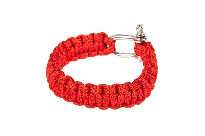 Paracord Element - U-Armband - rot