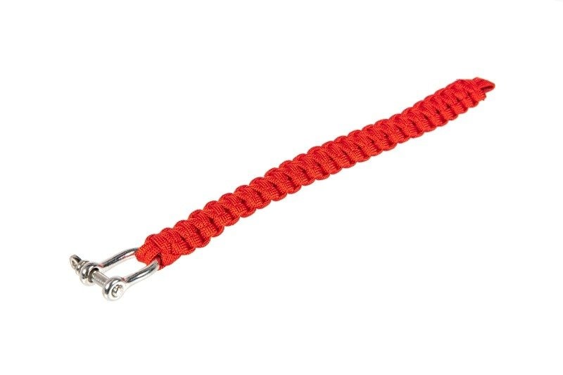 Paracord Element - U-Armband - rot