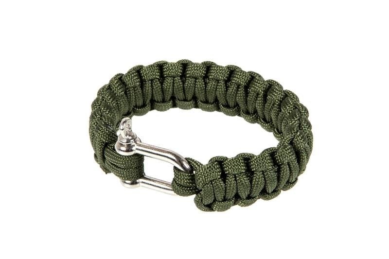 Paracord Element - U-Armband - olive drab