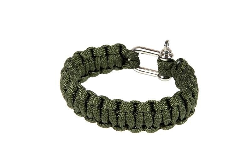 Paracord Element - U-Armband - olive drab