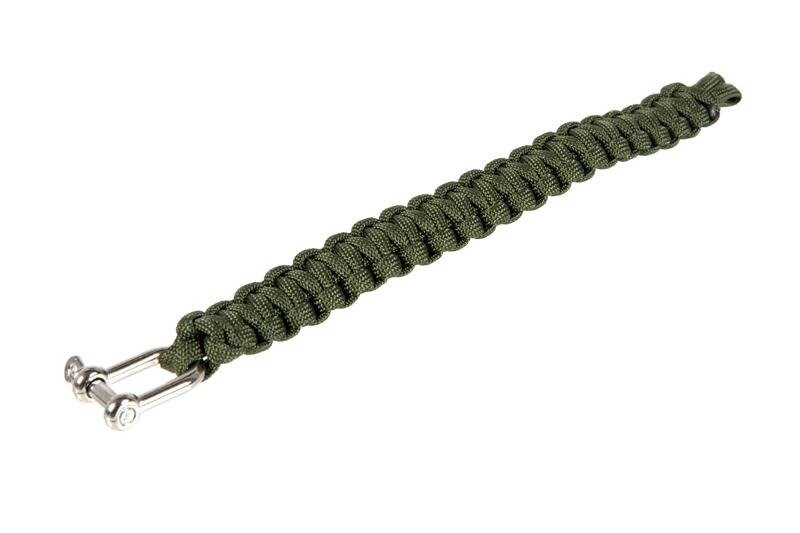 Paracord Element - U-Armband - olive drab