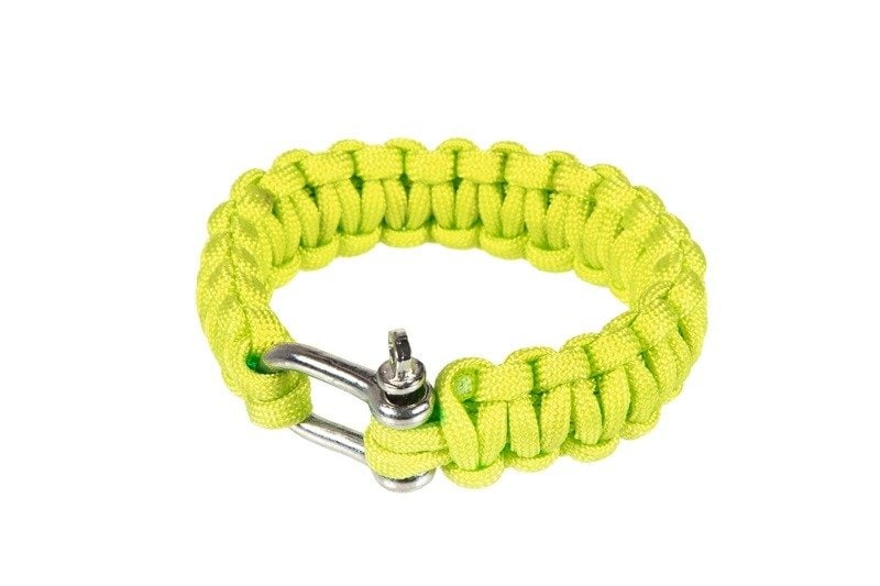 Paracord Element - U-Armband - limetten-grün