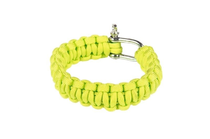 Paracord Element - U-Armband - limetten-grün