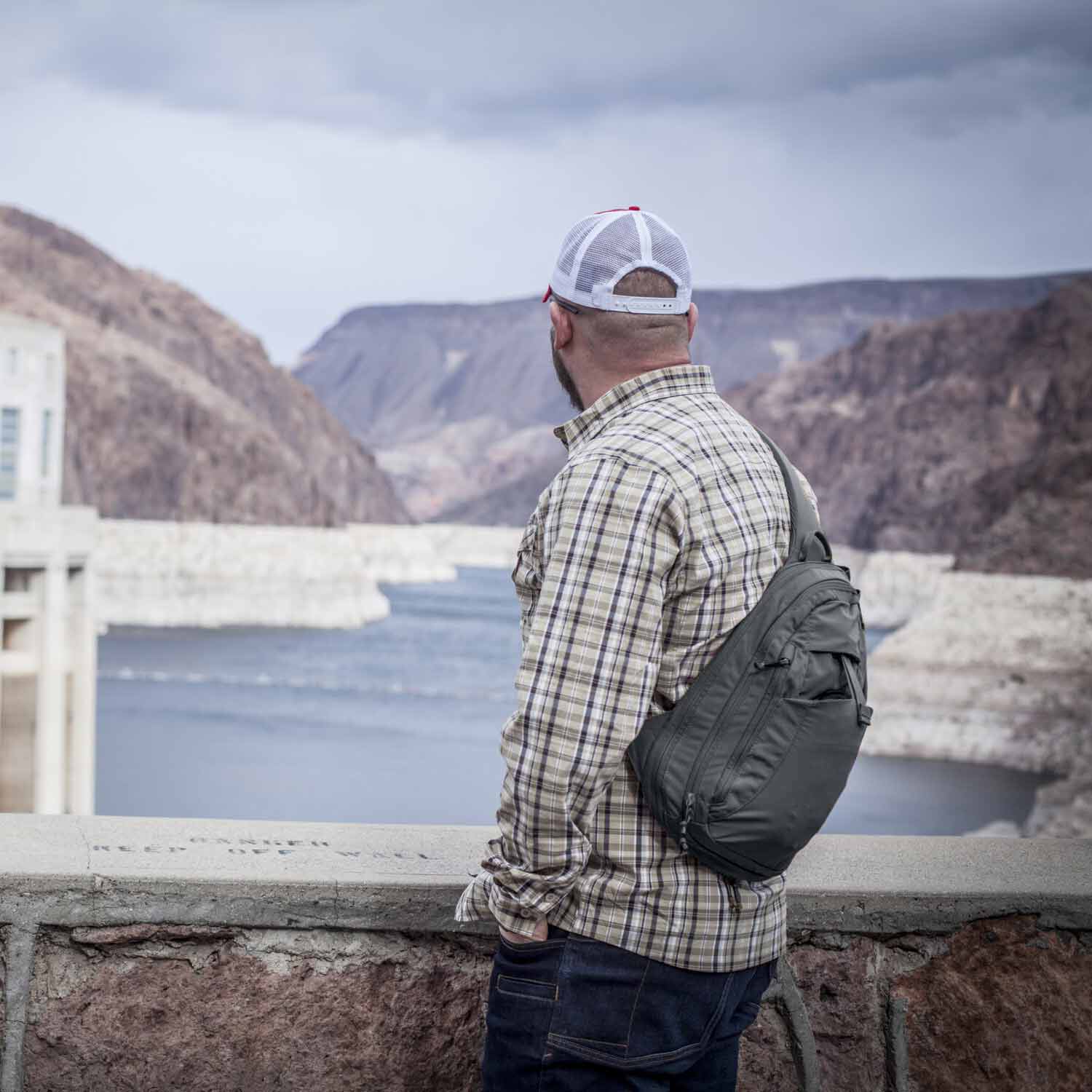 Helikon-Tex - EDC Sling Cordura Rucksack 6,5 l - Shadow Grey