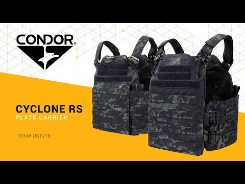 Condor - Cyclone RS - Plate Carier taktische Weste - Black