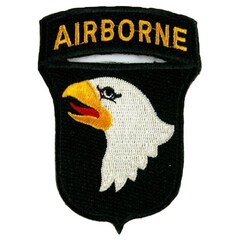 Fostex - Aufnäher - 101nd Airborne US - Farbe