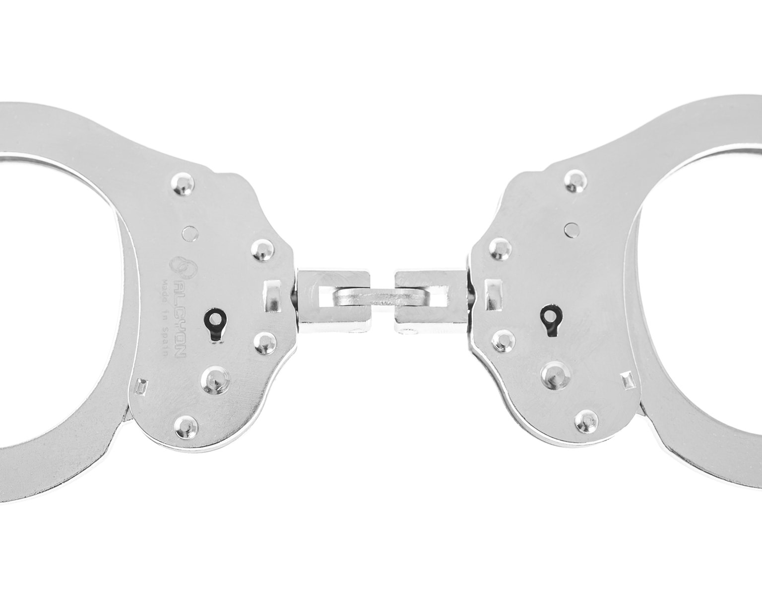 Alcyon - Hoop - Stahlhandschellen -Silber