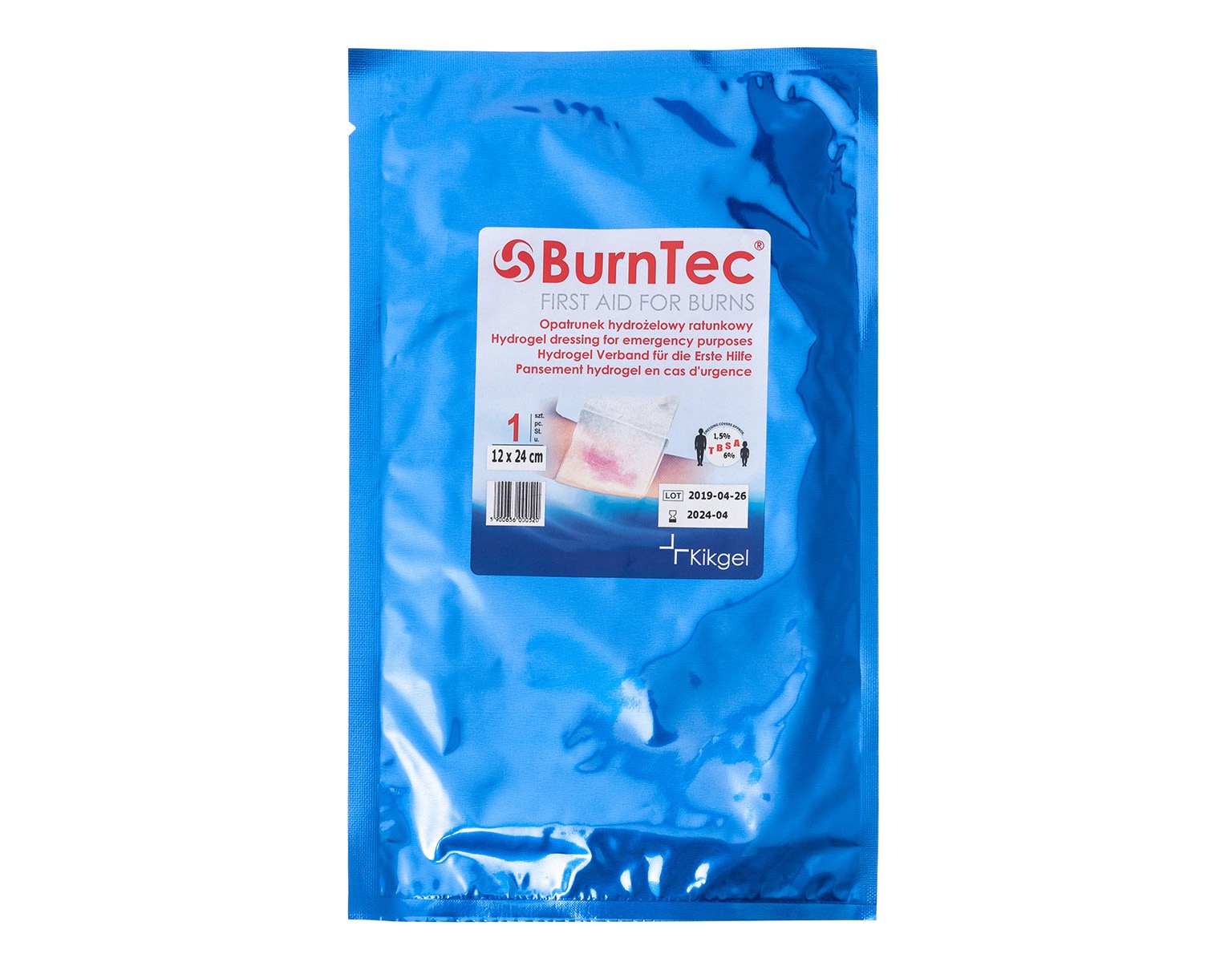 Burntec - Hydrogelverband 12x24 cm