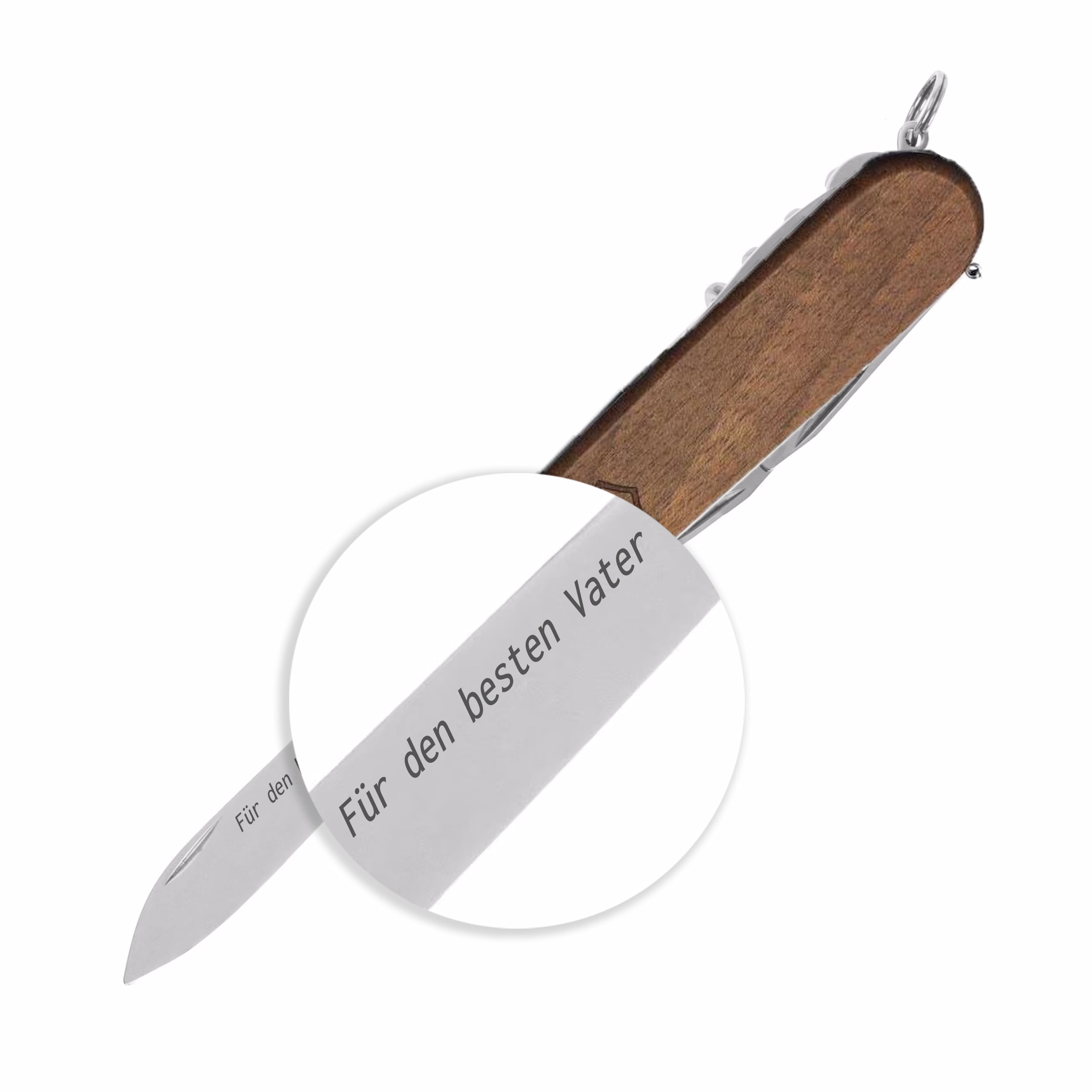 Victorinox - Huntsman - Taschenmesser mit Multiwerkzeug - Mittelgroß ß Wood