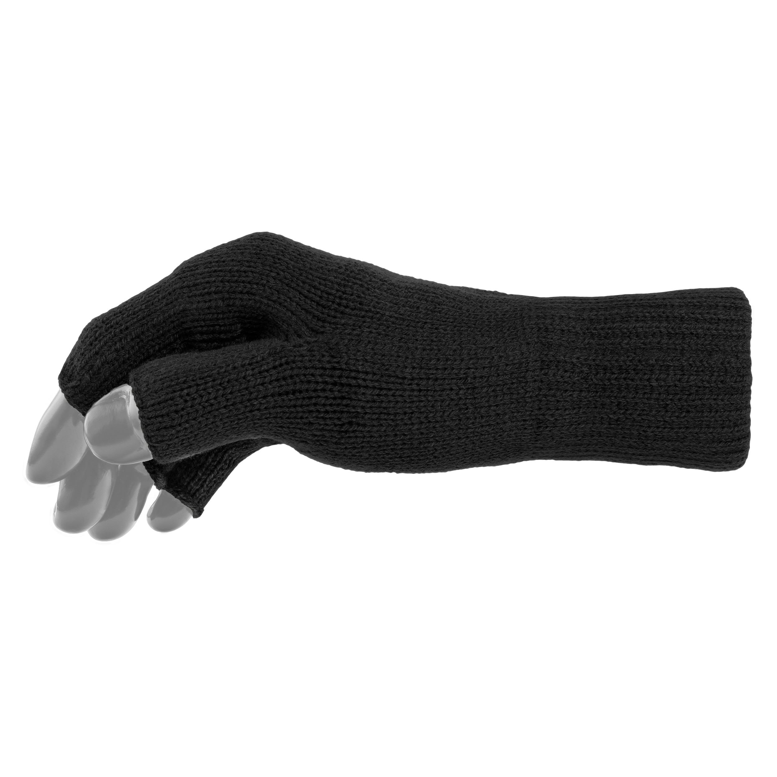 Mil-Tec Thinsulate - fingerlose Handschuhe - Schwarz