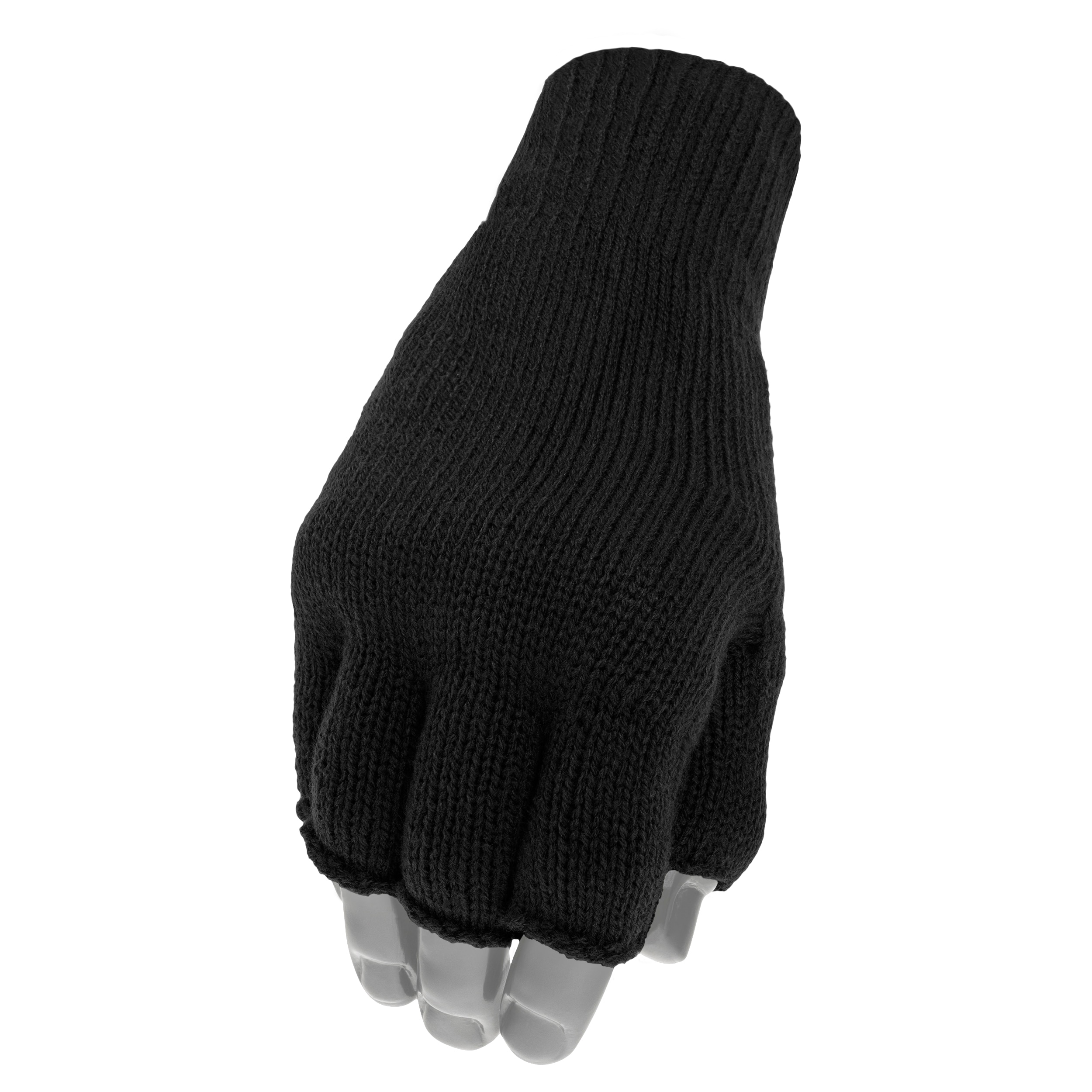 Mil-Tec Thinsulate - fingerlose Handschuhe - Schwarz