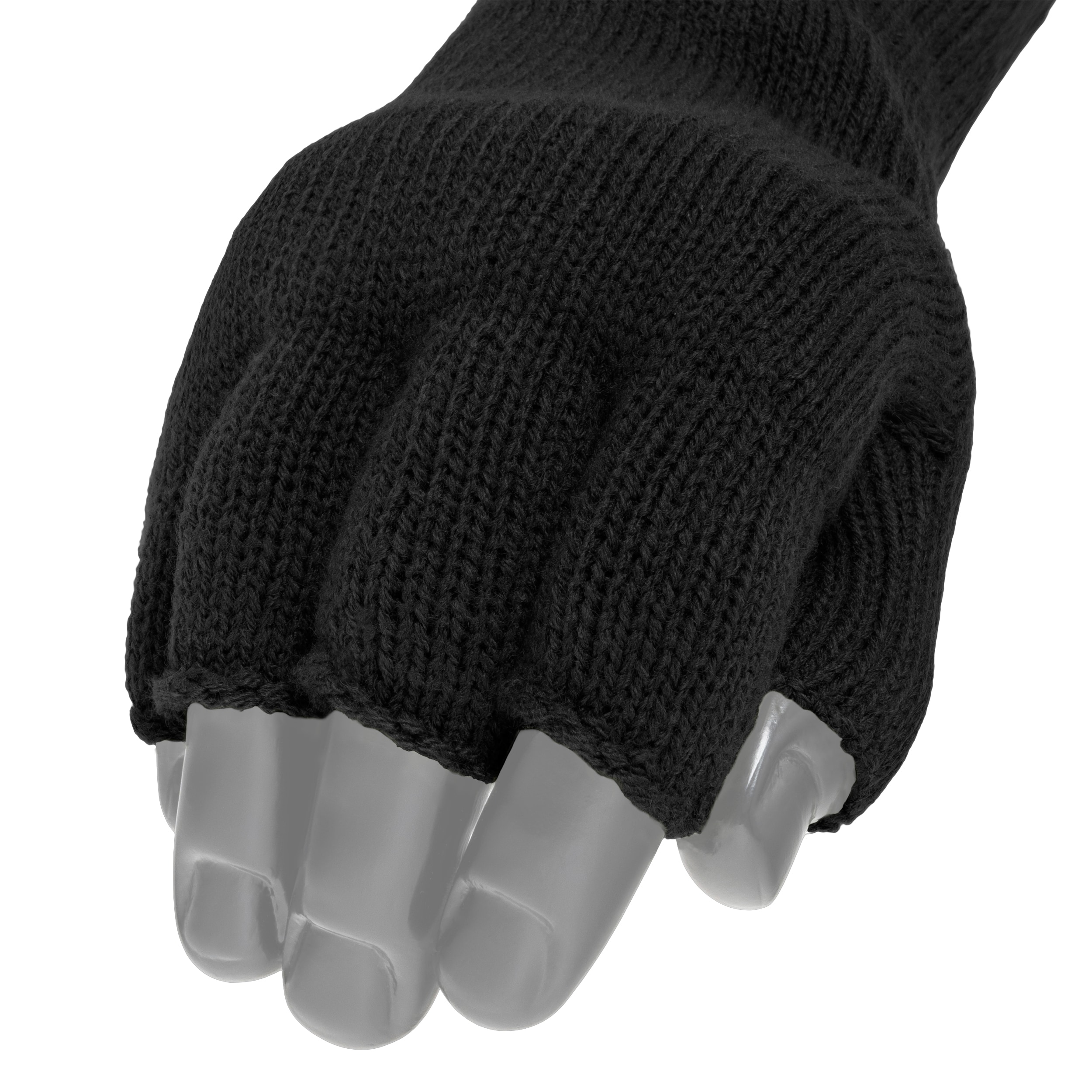 Mil-Tec Thinsulate - fingerlose Handschuhe - Schwarz