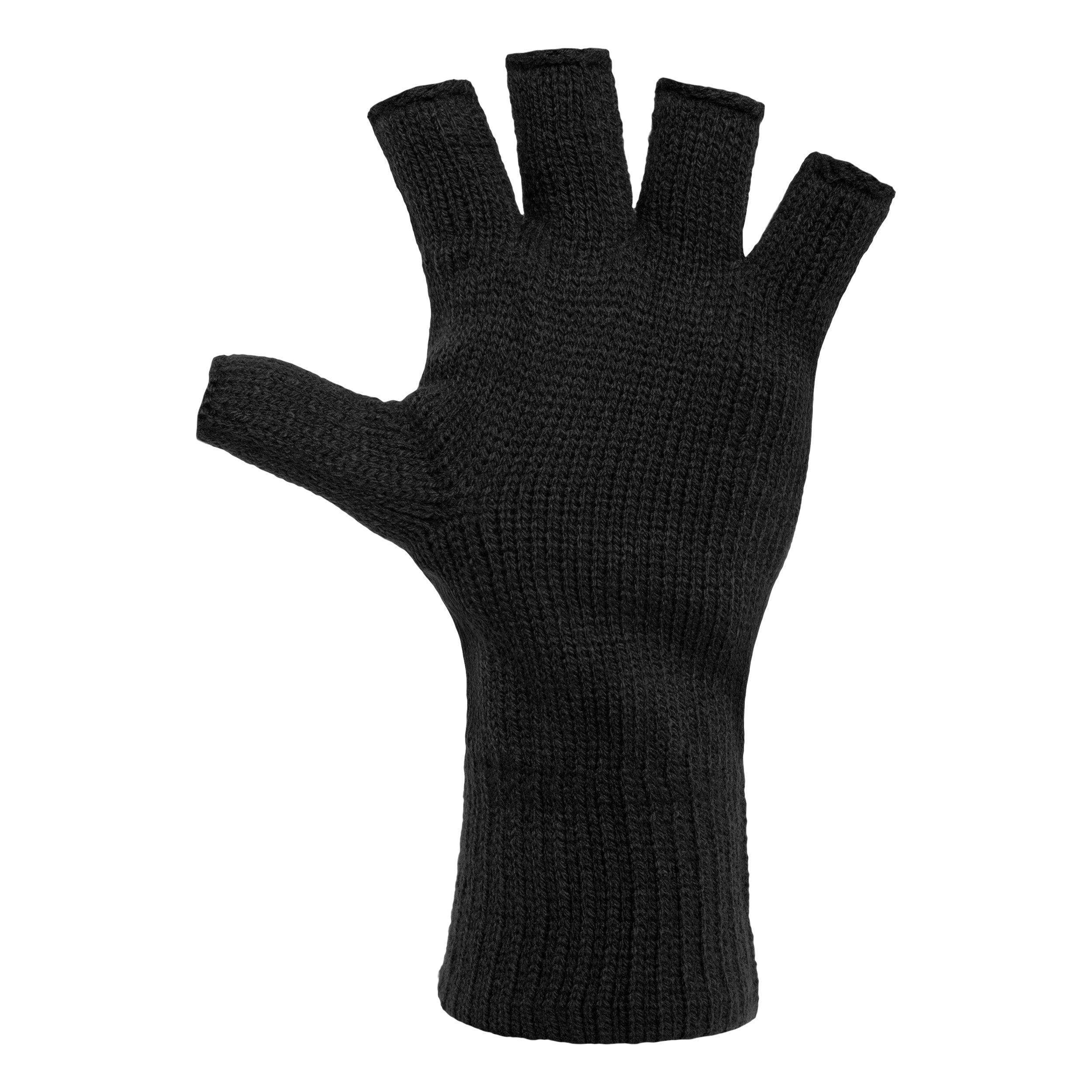 Mil-Tec Thinsulate - fingerlose Handschuhe - Schwarz