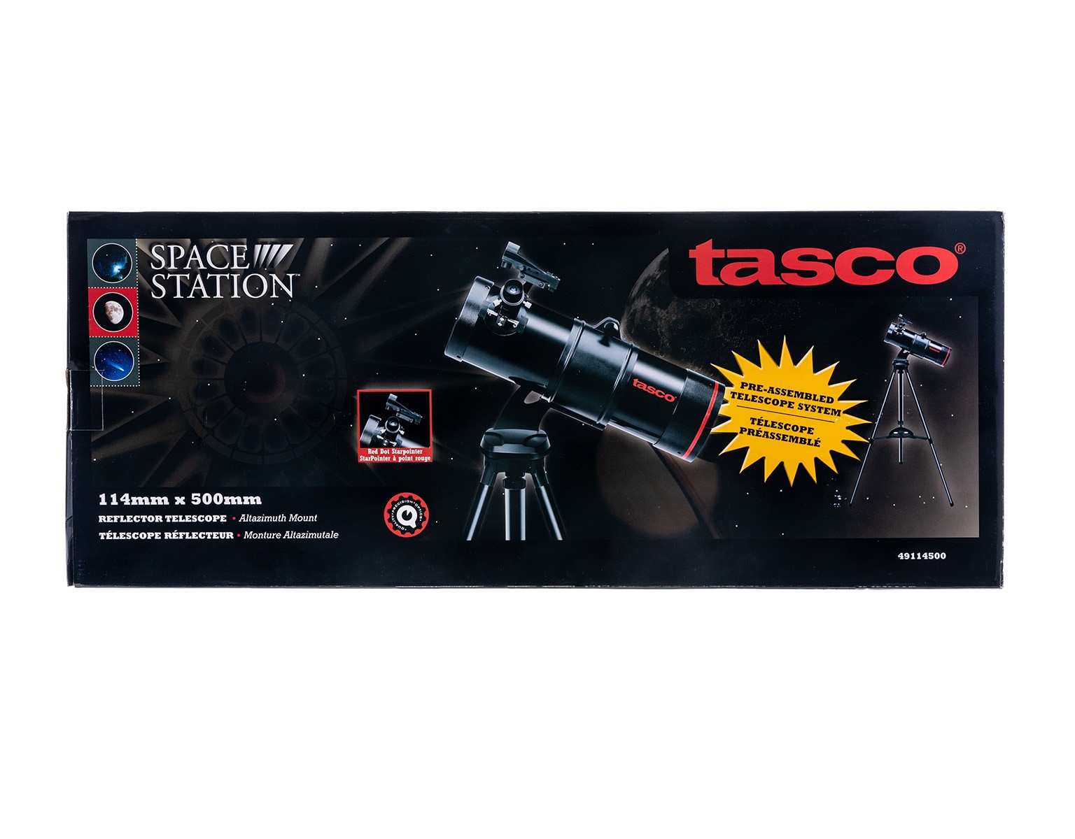 Tasco Spacestation 114x500 - Teleskop