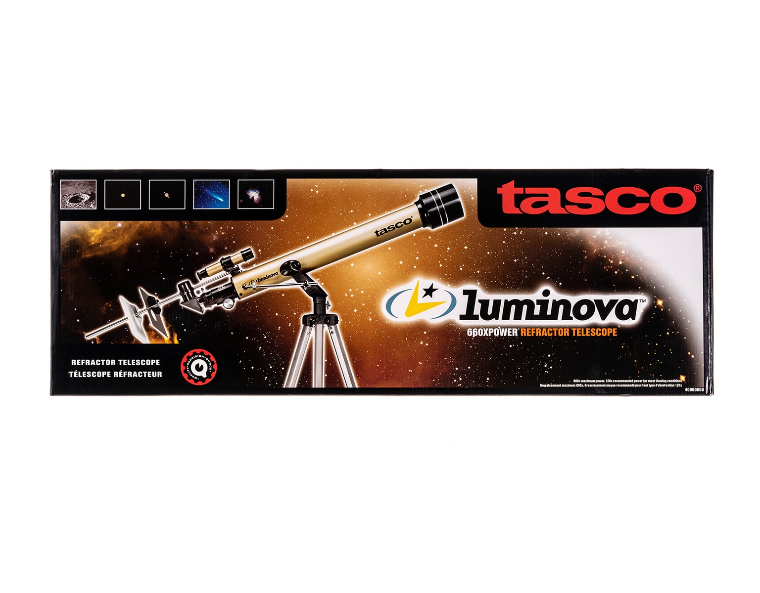 Tasco - Luminova - Teleskop 60x800 mm 660x