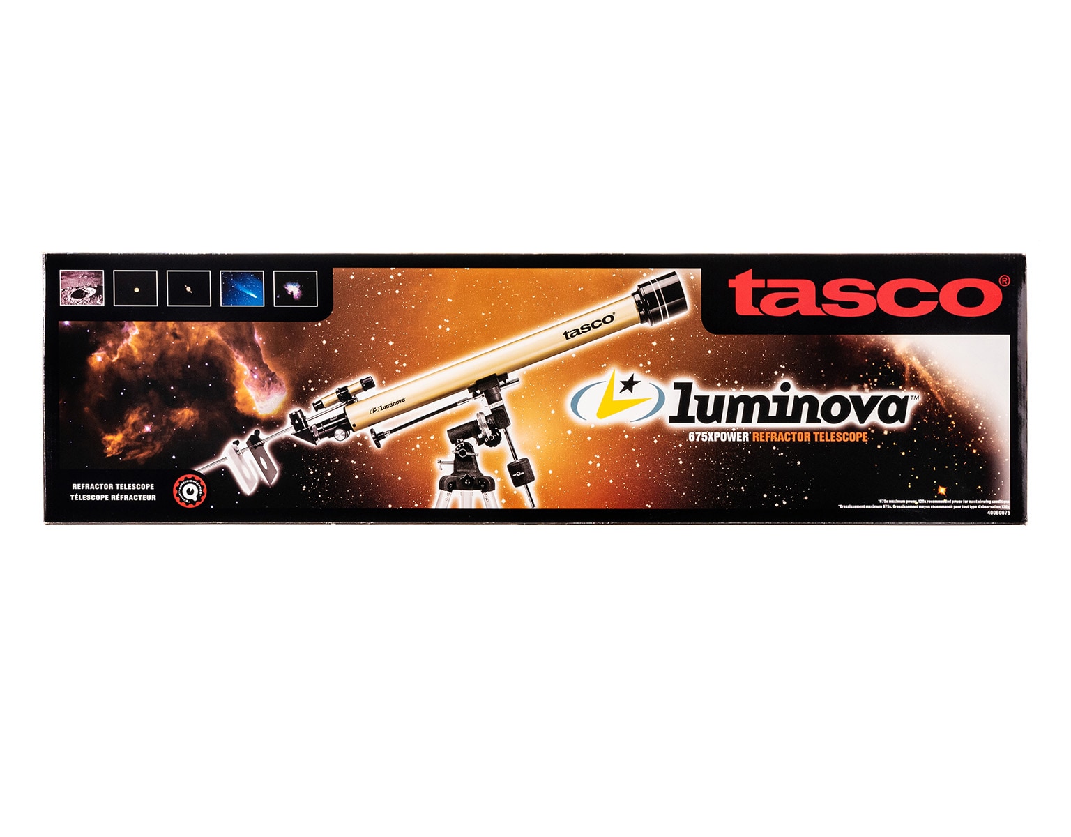 Tasco - Luminova - Teleskop 60x900 mm 675x