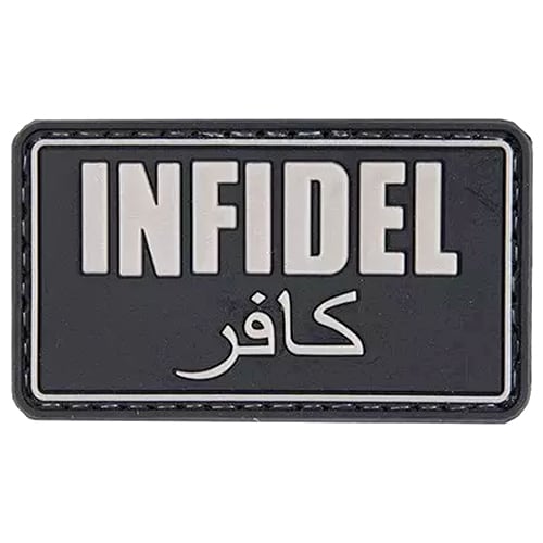 GFC Tactical - Infidel - 3D-Aufnäher - Black