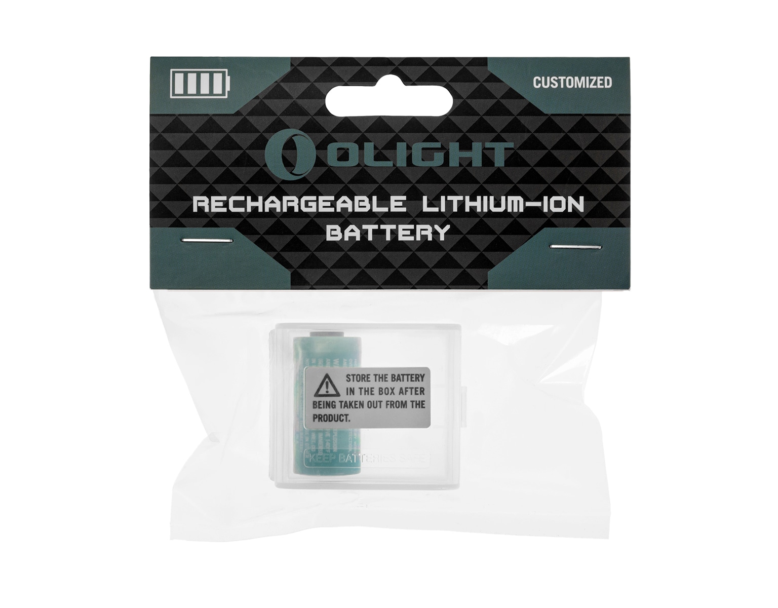 Olight - RCR123/IMR16340 550 mAh -  Akku 3,7V