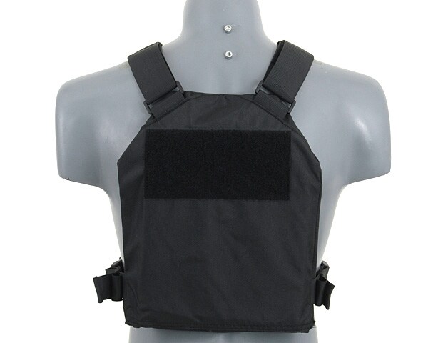 8Fields - Simple Plate Carrier taktische Weste - Schwarz