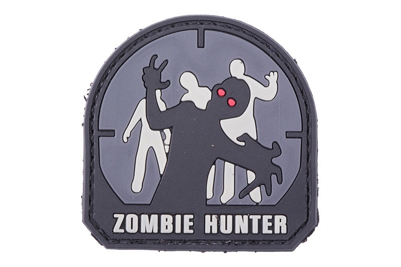 3D-Aufnäher Zombie Hunter - Black 