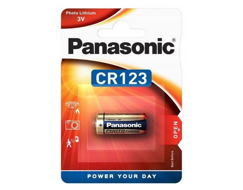 Panasonic - CR123 - Batterie