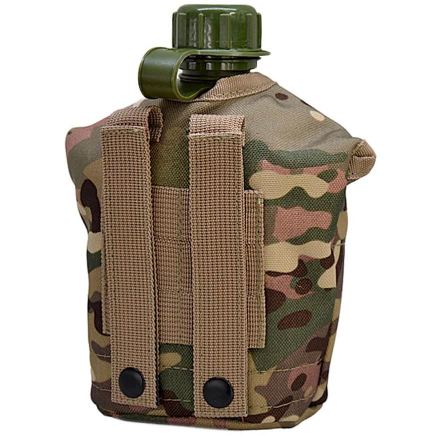 Texar - Feldflasche mit Hülle - Arid MC Camo