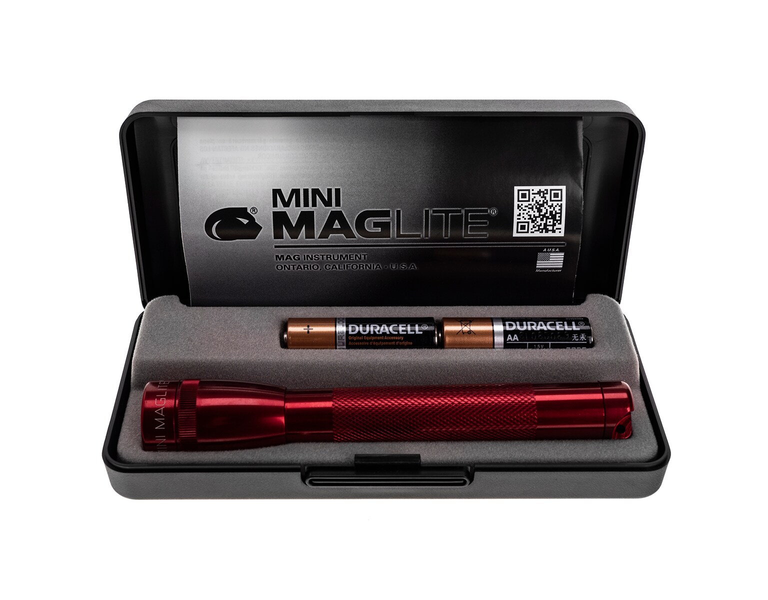 Maglite - Mini - Taschenlampe - 2xAA - 12 Lumen - Rot