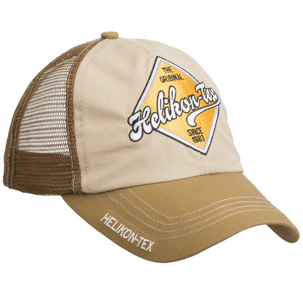 Helikon - Trucker Logo - Basecap - Beige/Brown