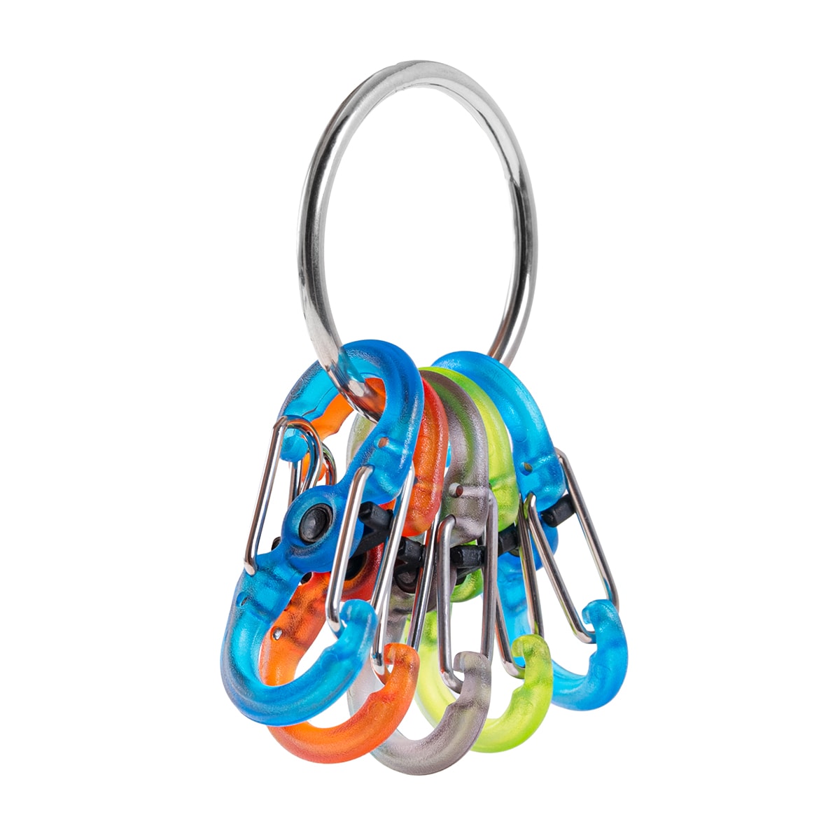 Nite Ize - S-Biner KeyRing Locker - Schlüsselanhäher - 5 Stk.