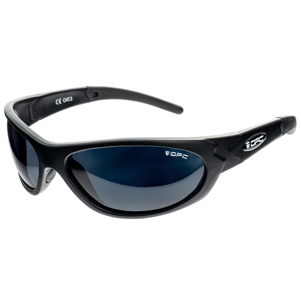 OPC - Military Marines Black Matt Smoke Revo - Polarisierte Schutzbrille