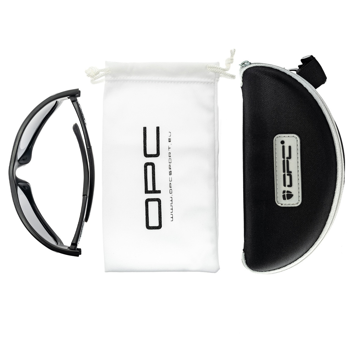 OPC - Military Marines Black Matt Smoke Revo - Polarisierte Sonnenbrille