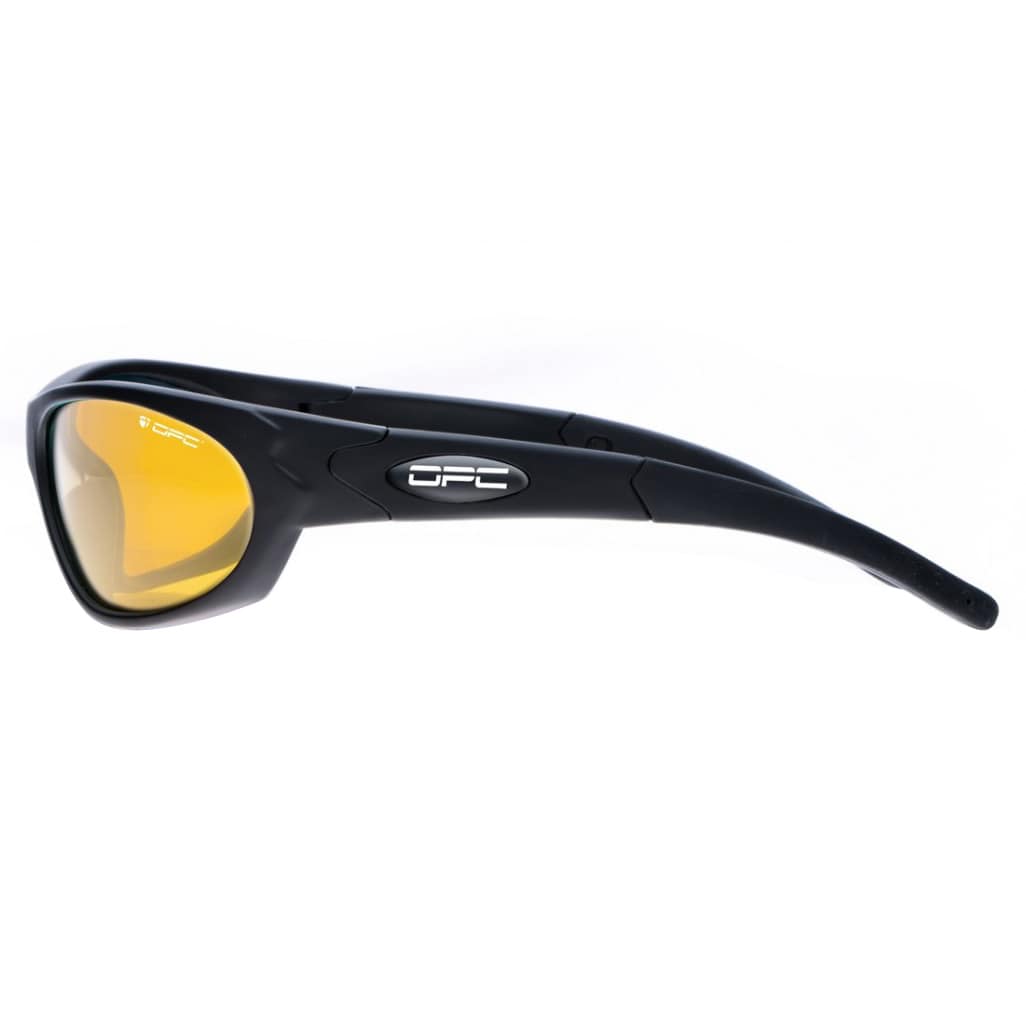 OPC - Military Marines Black Matt - polarisierte Schutzbrille - Yellow