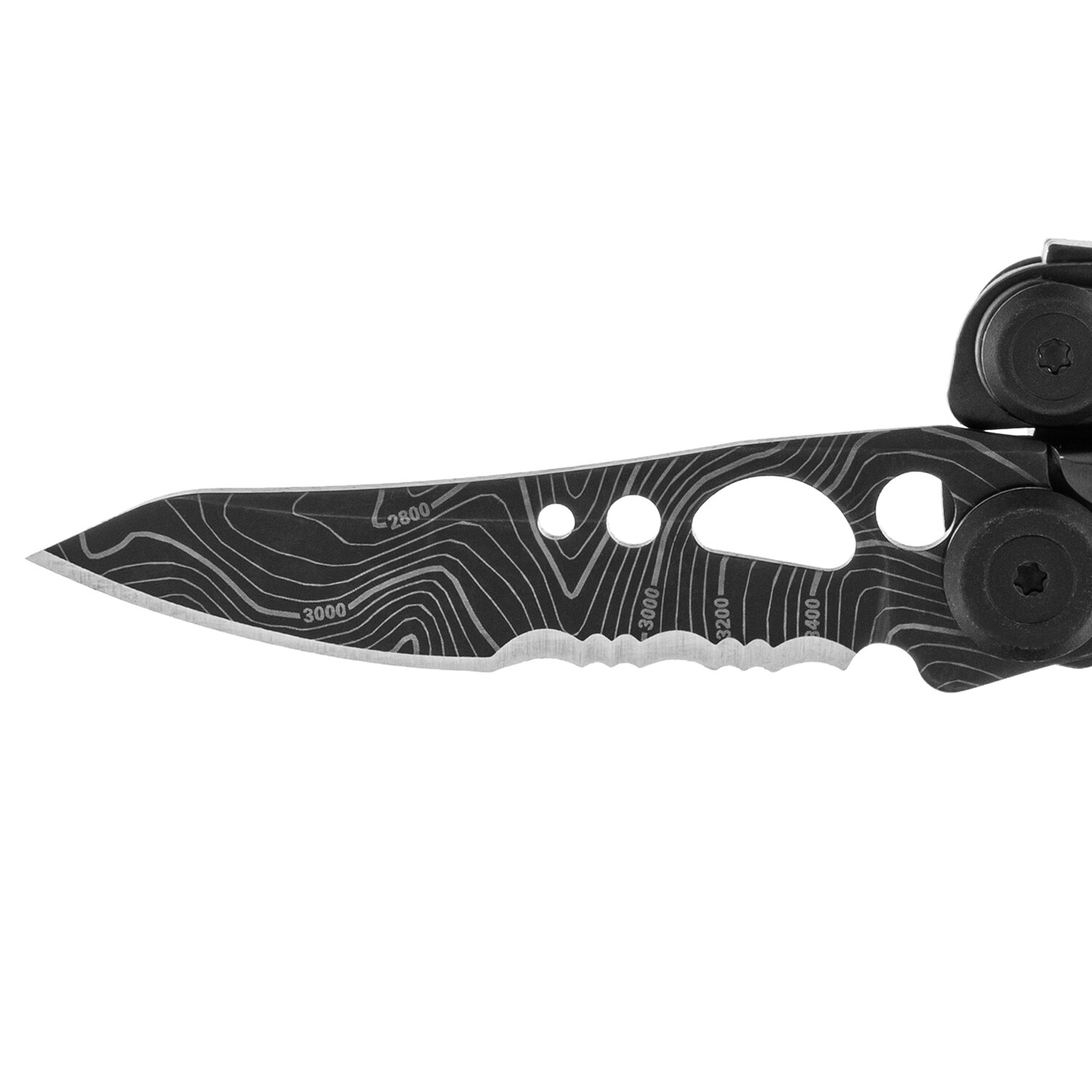 Leatherman - Skeletool Black Topo Multitool - Limitierte Edition