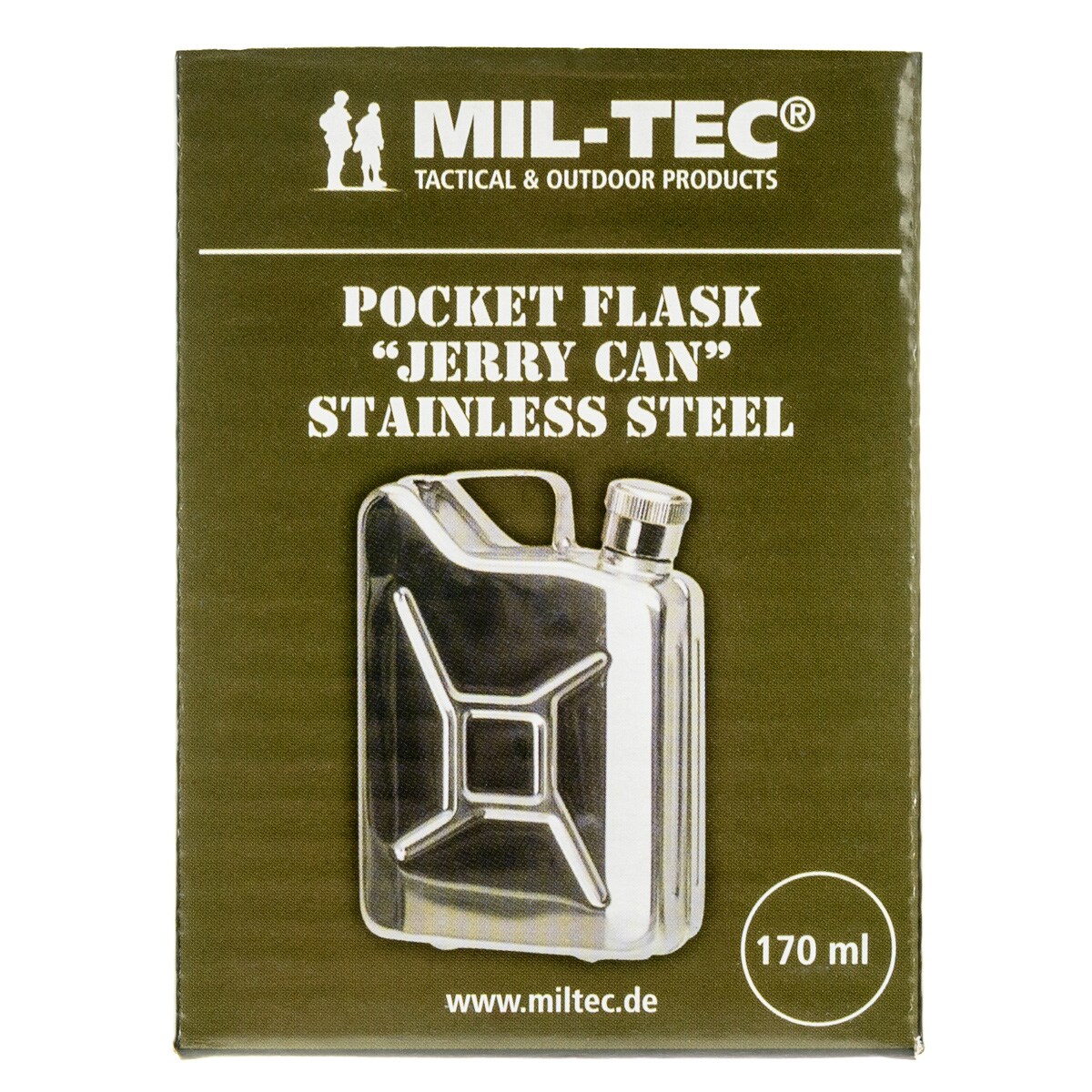 Mil-tec - Jerry can - Flachmann 170 ml