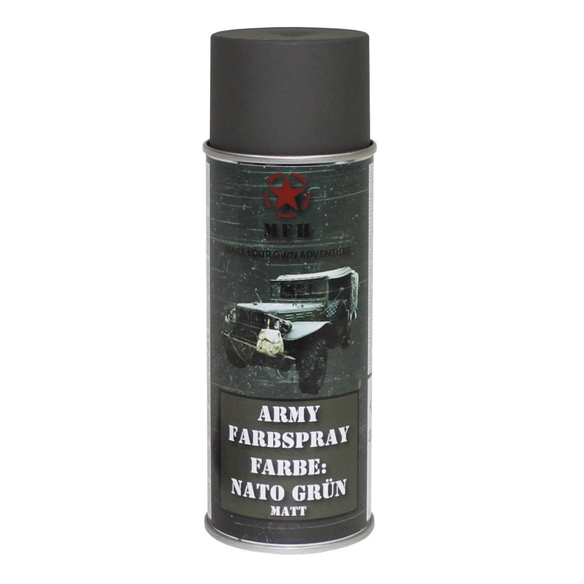 MFH - NATO - Militärische Sprühfarbe 400 ml - Green Mat