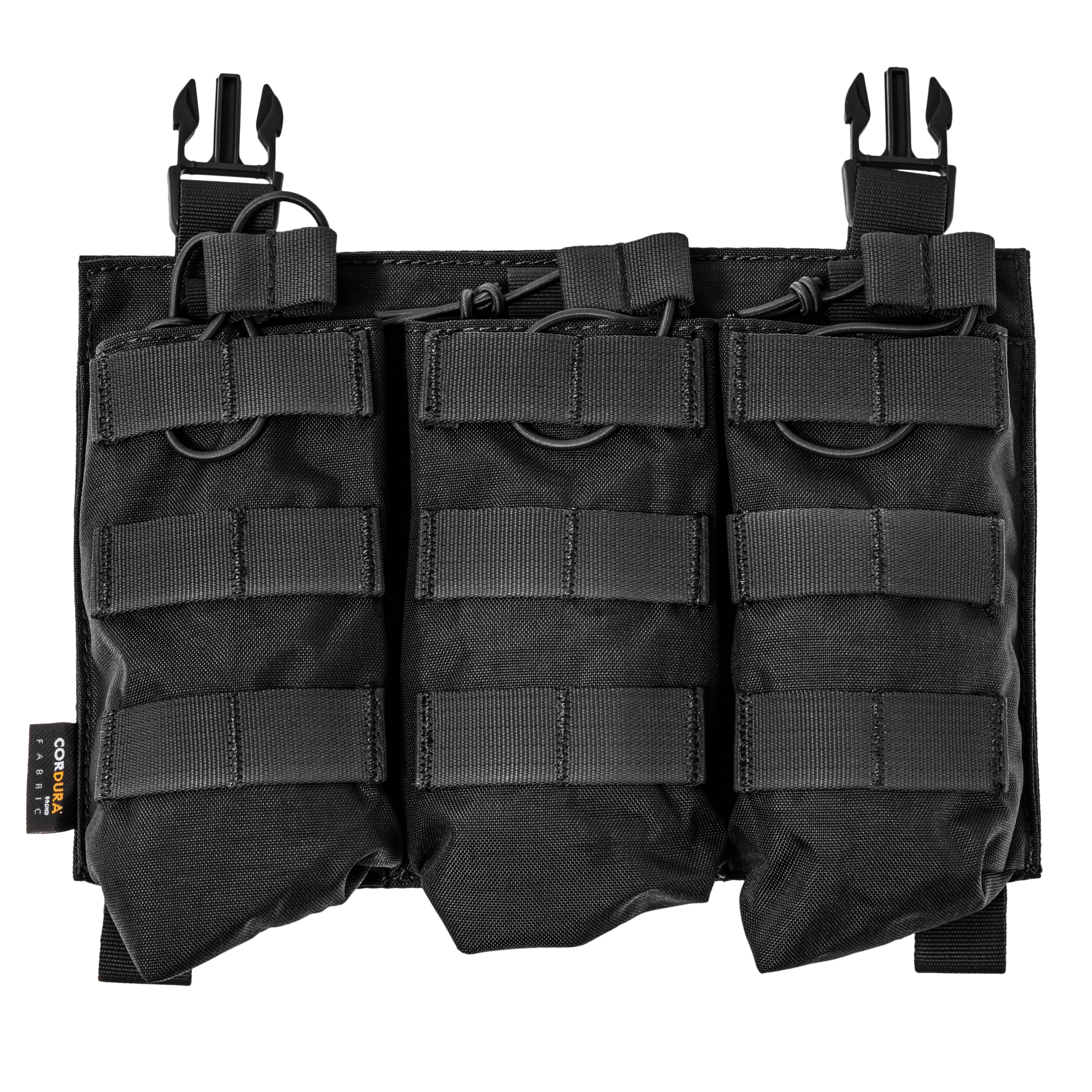 8Fields - Buckle Up Cordura Dreifach-Magazintasche für 7,62-Magazine - black