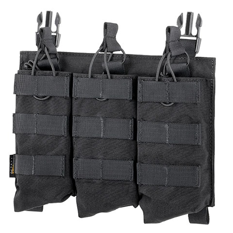 8Fields - Buckle Up Cordura Dreifach-Magazintasche für 7,62-Magazine - black