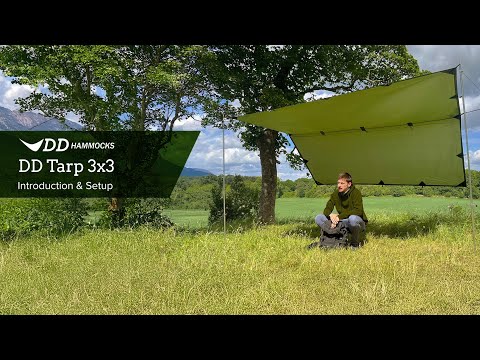 DD Hammocks - Tarp - 3x3 Zeltplane - Woodland