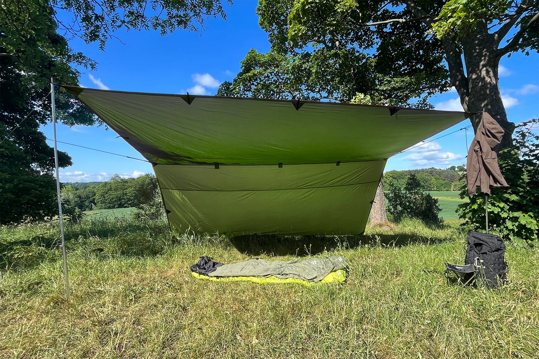 DD Hammocks - Tarp - 4x4 Zeltplane - Coyote Brown