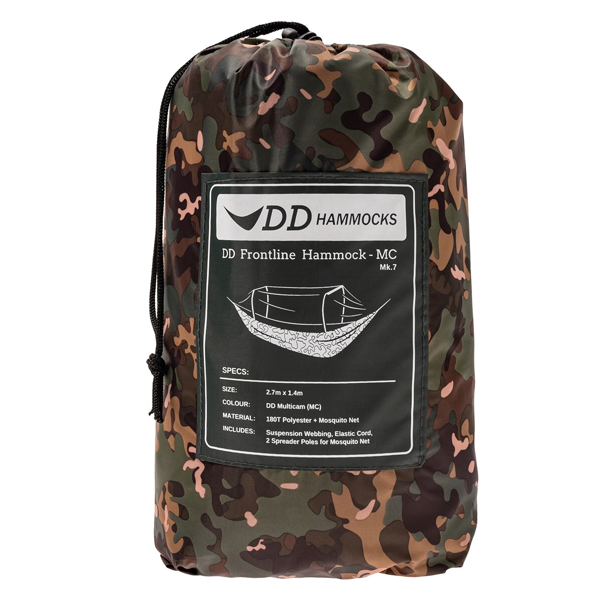 DD Hammocks - Frontline - Hängematte - Woodland