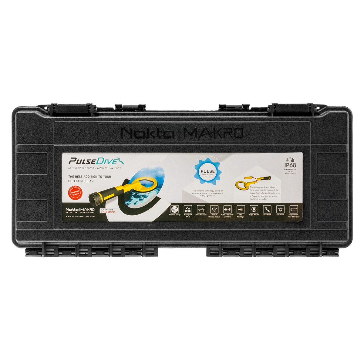 Nokta Makro - Pulsedive Scuba & Pointer - Handemetalldetektor - gelb