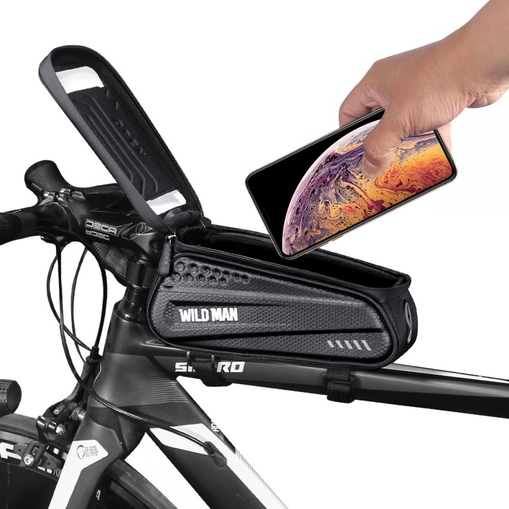 Wildman - Hardpouch Bike Mount - Fahrradtasche L - Black