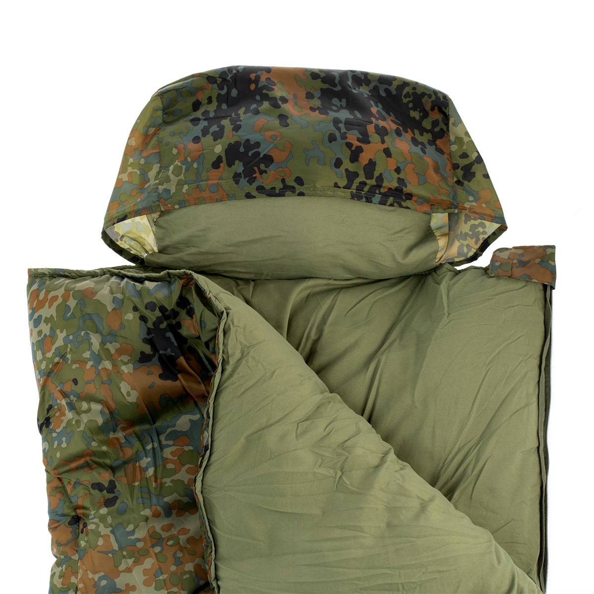 Mil-Tec - Pilot Schlafsack - Flecktarn