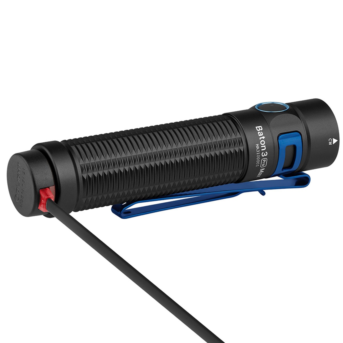 Olight - Baton 3 Pro Max Cool White Black - Wiederaufladbare Taschenlampe - 2500 Lumen